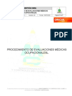 Hseq-Myc-03-02 Procedimiento de Evaluaciones Médicas Ocupacionales