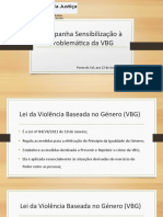 Campanha Sensibilização À Problemática Da VBG