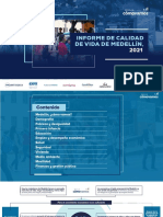 MCV Informe de Calidad de Vida de Medellín, 2021