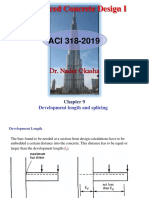 Chapter 9 Development Length and Splicing