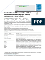 Chlorhexidine-Modified Nanotubes and Their Effects On The Polymerization and Bonding Performance of A Dental Adhesive