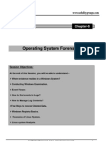 Ch6 - Operating System Forensics