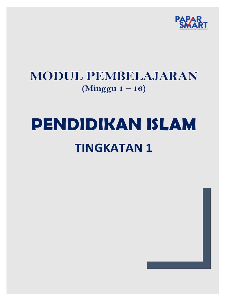 Modul Pendidikan Islam Tingkatan 1 Alquran Hadith Aqidah Pdf