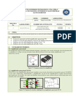 Acondicionamiento de Señal de RTD Mediante El Amplificador Operacional