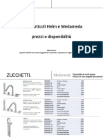 Nuovi articoli Helm e Medameda prezzi disponibilità