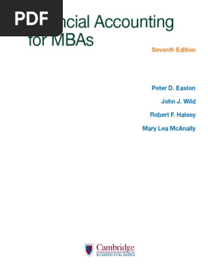 Peter Easton, John Wild, Robert Halsey - Financial Accounting For