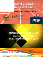 Laporan Analisa Atlet Hilir Perak 2019 - PTPS