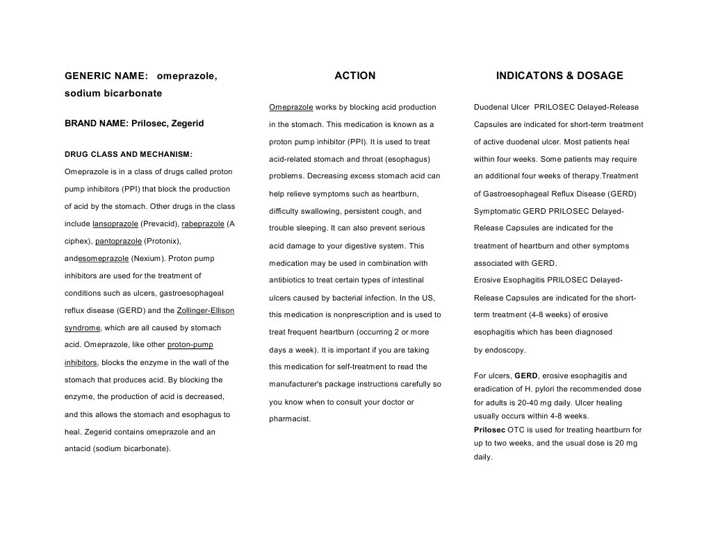 Omeprazole Drug Study Pdf