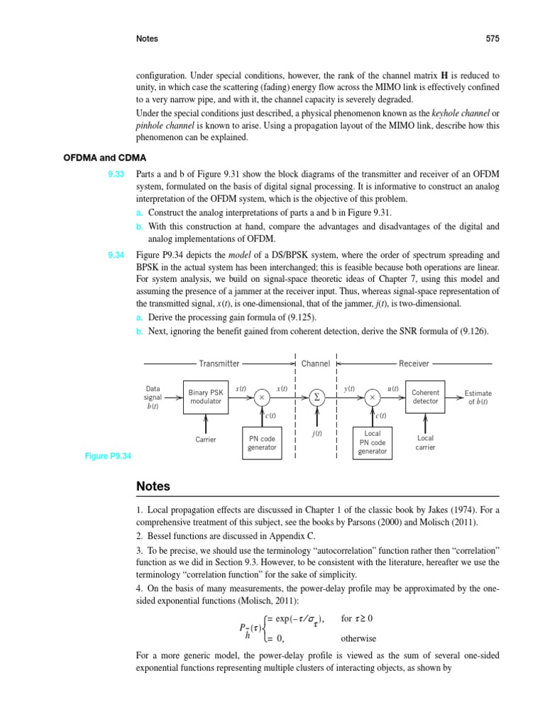 Digital Communication Systems by Simon Haykin100 PDF Error