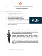 Guía de aprendizaje para conocer la gestión de formación en el SENA