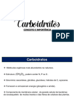 Carboidratos - Conceito e Importância
