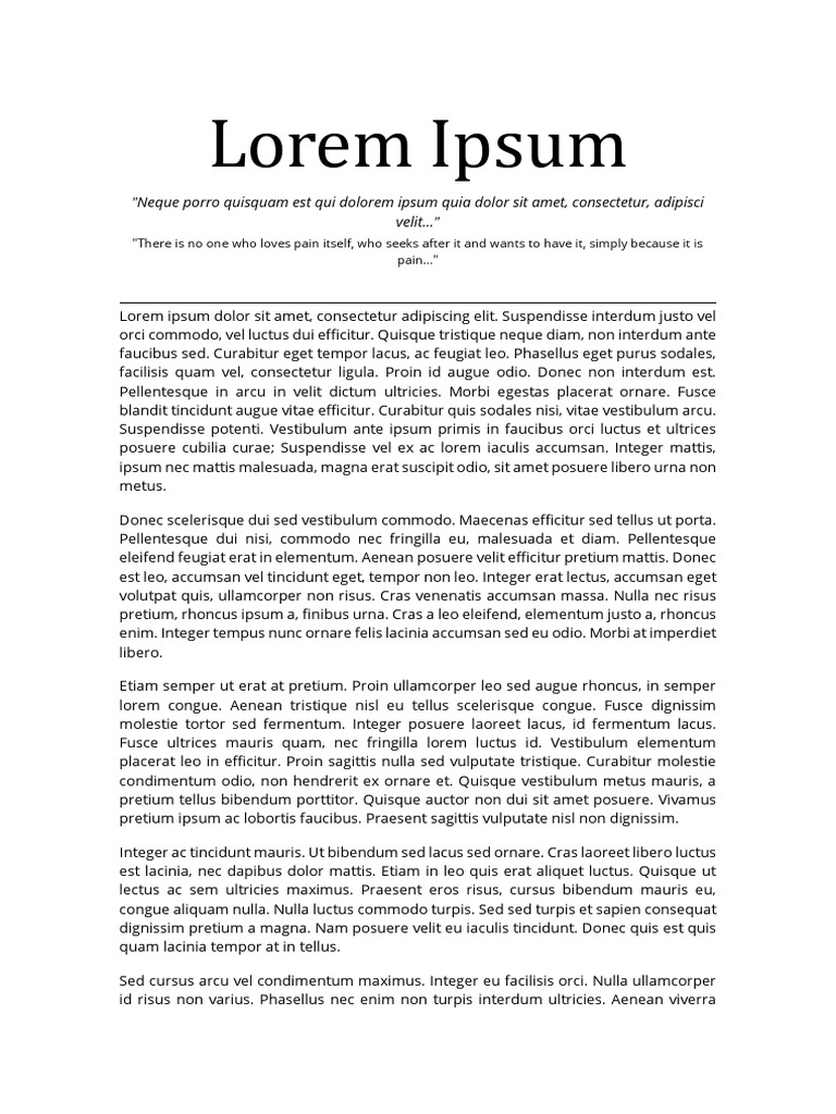 Lorem Ipsum 3 | PDF
