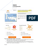 Module: Frameworks The Fundamentals of Frameworks: How To Choose Which Type To Apply? Rules of Thumb