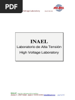 Inael: Laboratorio de Alta Tensión High Voltage Laboratory