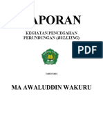 Laporan Kegiatan Pencegahan Perundungan