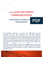 Cellular and Mobile Communications