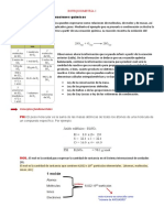 2022-Estequiometría I, Teoría y Explicación.