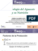 Aspectos Fisiologicos y Nutricion Aguacate. Gonzalo Allendes. Italia. MAR22