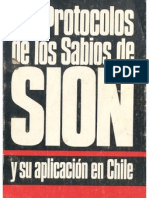 Los Protocolos de Los Sabios de Sion y Su Aplicacion en Chile