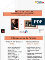 La Qualite de Laccueil - Personnels Administratifs - v. Bertrand 2016