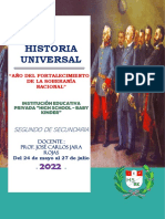 Historia Universal: Segundo de Secundaria