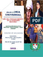 Historia Universal: Tercero de Secundaria