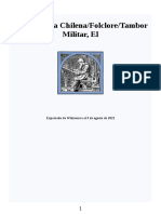 Enciclopedia Chilena Folclore Tambor Militar, El