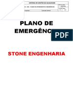 Plano de Emergência- Stone