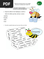 Acentuación en Hiatos