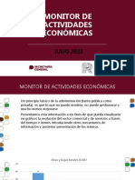 Monitor de Desarrollo Económico Rqta