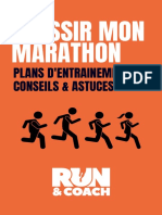 Plan D'entraînement Marathon Run & Coach