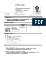 Sai Charan Mandamula: Degree: B.Tech Branch: Electronics and Communication Engineering Address