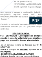 Modos Extintivos de Las Obligaciones. Pedro Campos