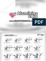 Aluminios & Cia Catalogo - Com Preço