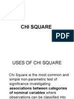 Chi Squared Test