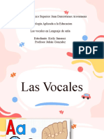 Lenguaje de Seña - Las Vocales