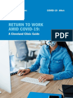 Return To Work Amid Covid-19:: A Cleveland Clinic Guide