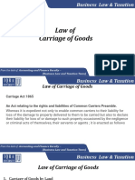 6-Law of Carriage of Goods