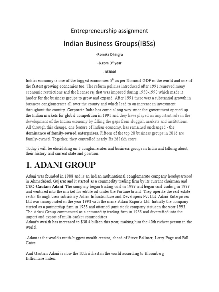 major-india-business-groups-in-india-pdf-companies-economies