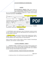 Contrato de Intermediação Imobiliária - Pessoa Jurídica