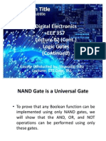 Lecture 02 24.06.11 Logic Gates