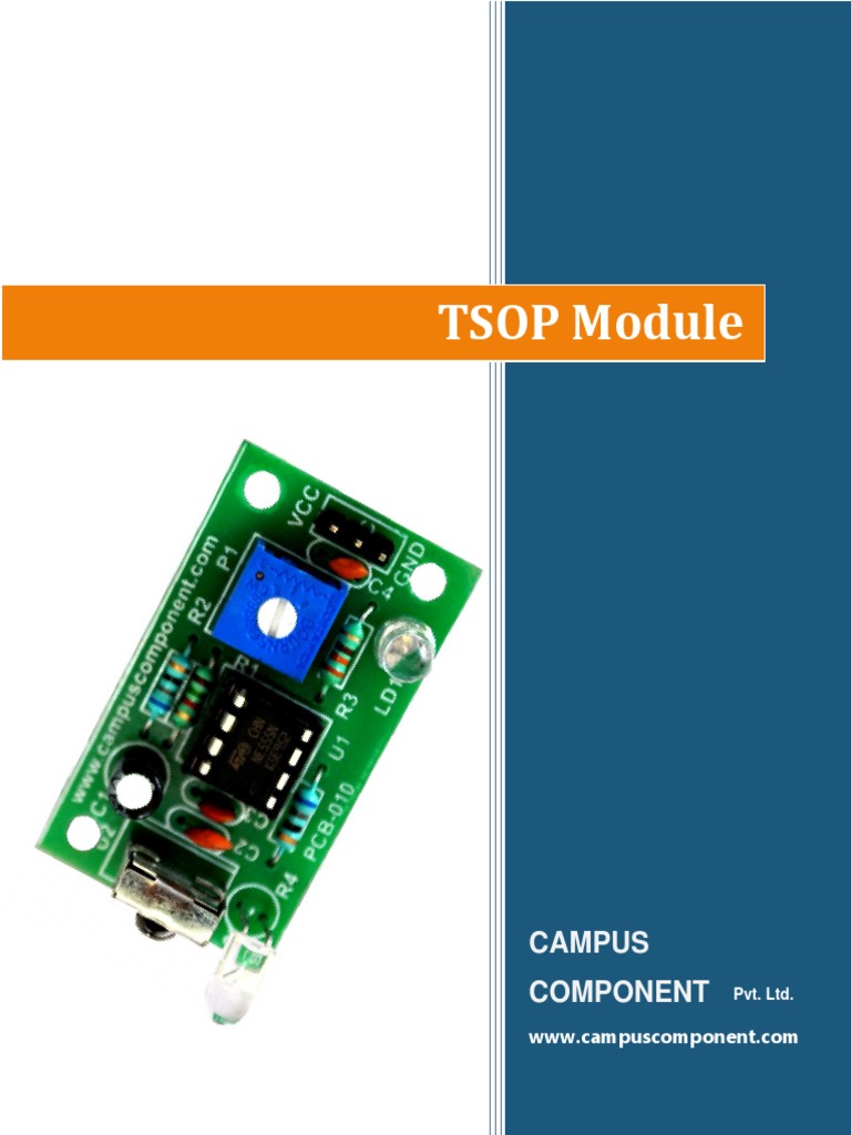 TSOP Module: Campus Component | PDF | Timer | Transmitter