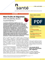 LeBonChoixSante 38 Aout 2022 Nos Fruits Et Legumes Ont Ils Perdus Leurs Nutriments SD