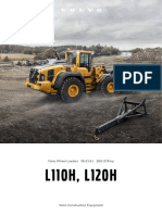 L110H, L120H: Volvo Wheel Loaders 18-21.6 T 260-276 HP