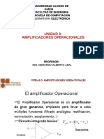 Unidad 3 Amplificadores Operacionales