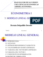 5 - Modelo Lineal General