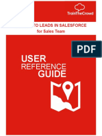 A GUIDE TO LEADS IN SALESFORCE For Sales Team