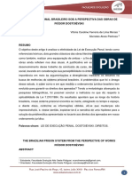 O Sistema Prisional Brasileiro Sob A Perspectiva Das Obras de Fiódor Dostoiévski