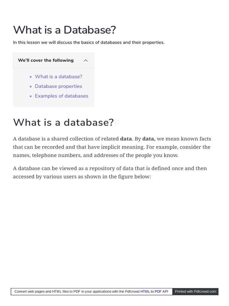 WWW Educative Io Courses Database Design Fundamentals B6VQBZ-2 | PDF ...