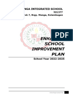 Enhanced School Improvement Plan